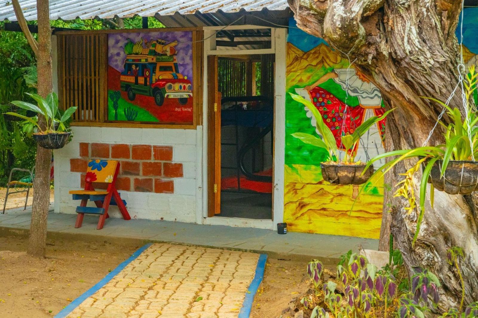 Finca Ecoturistica Los Jagueyes Baraya Eksteriør bilde
